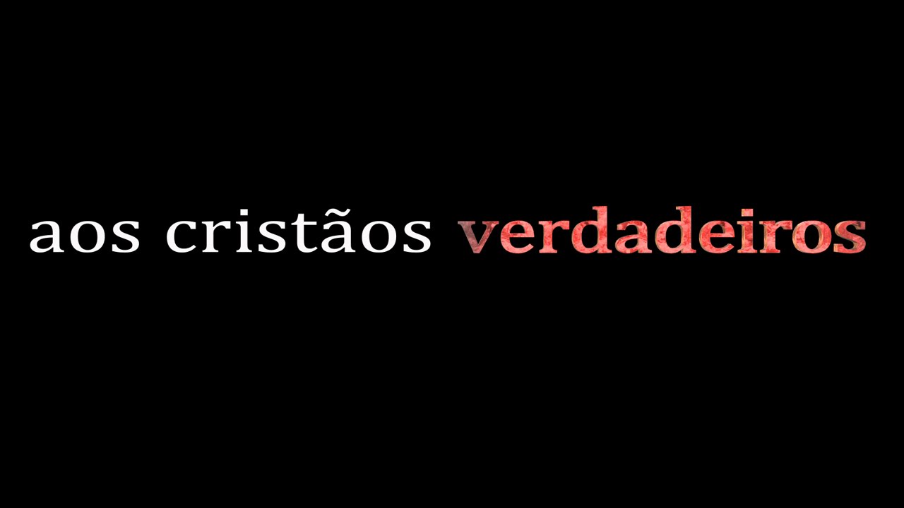 aos cristãos verdadeiros