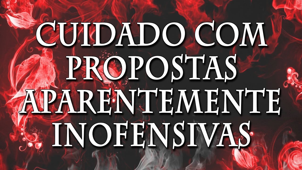 Cuidade com propostas aparentemente inofensivas